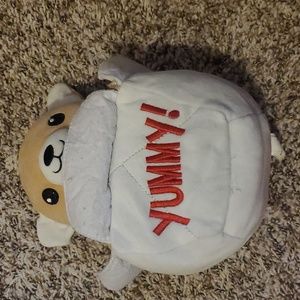Ramen dog stuffed animal